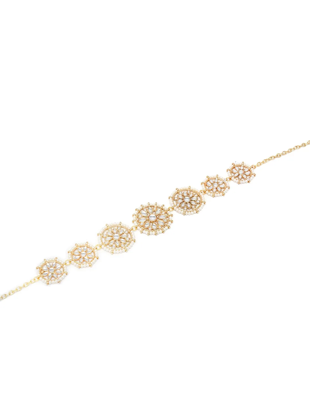 Women Gold-Toned Embellished Hairband