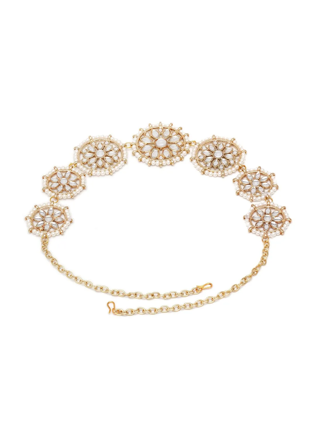 Women Gold-Toned Embellished Hairband