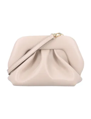 Women's Gea Clutch Eco Leather in Almond | 24ATMFW24GN70 Color ALMOND