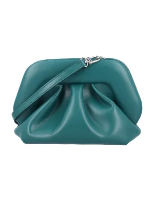 Women's Gea Clutch Eco Leather in Eden Green | 24ATMFW24GN105 Color EDEN