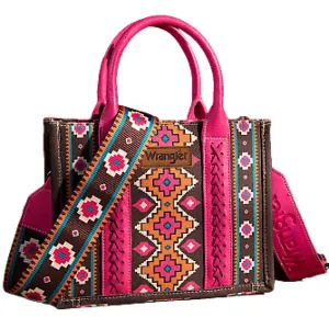 Wrangler Women’s Southwestern Print Small Canvas/ Crossbody Bag